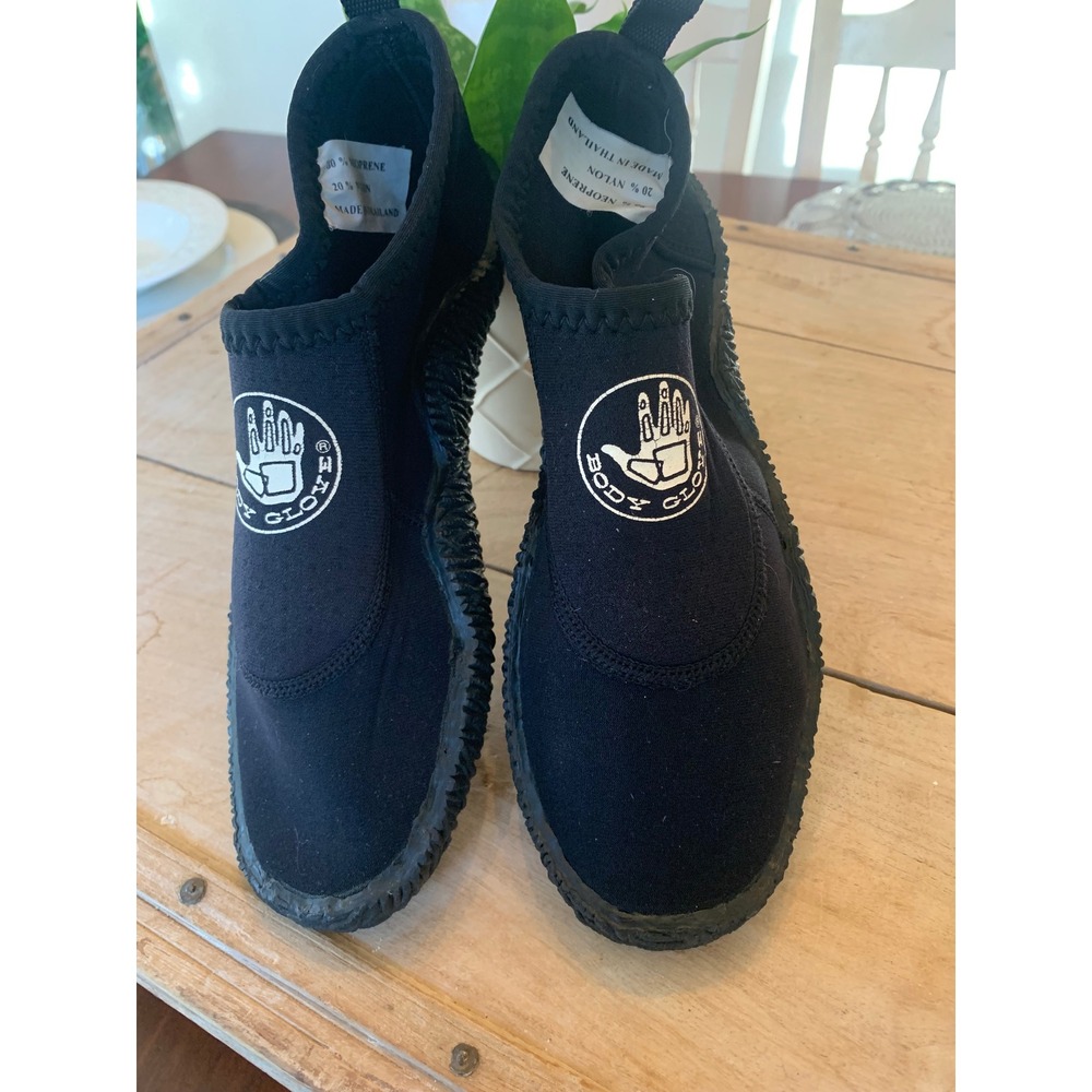 Body Glove Black Neoprene Water Shoes Slip On Aqua Socks Mens 8 Unisex Reef Shoe